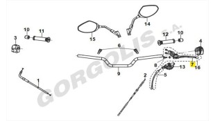 ΜΑΝΕΤΑ ΑΡΙΣΤΕΡΗ SYM NH-T/X 125