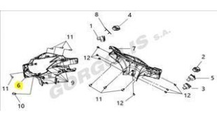 ΜΑΣΚΑ ΕΜΠΡΟΣΘΙΟΥ ΦΑΝΟΥ (ΑΣΠΡΗ) SYM VF 125