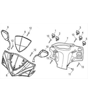 ΚΑΛΥΜΜΑ ΤΙΜΟΝΙΟΥ ΟΠΙΣΘΙΟ SYM