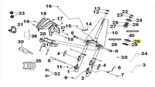 ΠΟΤΗΡΙ ΛΑΙΜΟΥ ΠΗΡΟΥΝΙΟΥ SYM JOYRIDE 300