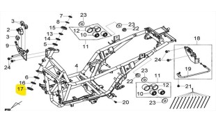 ΠΟΤΗΡΙ ΛΑΙΜΟΥ ΠΗΡΟΥΝΙΟΥ SYM CITYCOM/GTS 300i SPARE PARTS