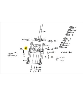 ΦΤΕΡΟ ΕΜΠΡΟΣΘΙΟ SYM SYMPHONY ST TITANIUM