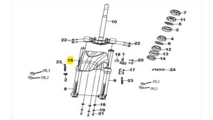 ΦΤΕΡΟ ΕΜΠΡΟΣΘΙΟ SYM SYMPHONY ST TITANIUM