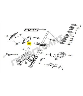 ΚΑΠΑΚΙ ΠΛΑΙΝΟ ΦΤΕΡΟΥ ΑΡΙΣΤΕΡΟ SYM JET X 125 ΑΝΤΑΛΛΑΚΤΙΚΑ