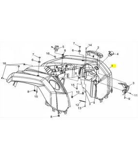 ΦΤΕΡΟ ΕΜΠΡΟΣΘΙΟ ΜΠΕΖ (HE-60337-25) SYM QUADRAIDER 600