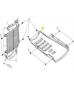 ΚΑΛΥΜΜΑ ΨΥΓΕΙΟΥ ΚΑΤΩ BK-001U SYM MAXASYM 400/600 ΑΝΤΑΛΛΑΚΤΙΚΑ