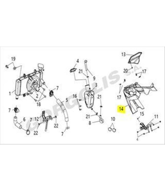 ΚΑΡΙΝΑ SYM VF 185 ΑΝΤΑΛΛΑΚΤΙΚΑ ΚΑΡΙΝΑ SYM VF 185