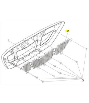 ΓΡΙΛΙΑ ΠΡΟΦΥΛΑΚΤΗΡΑ ΕΜΠΡΟΣΘΙΟΥ SYM QUADLANDER