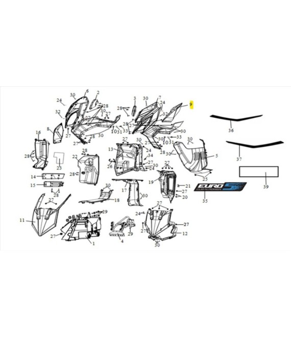 ΓΑΡΝΙΤΟΥΡΑ ΠΟΔΙΑΣ ΑΡΙΣΤΕΡΗ (GY-7450U) SYM JET X 125 ΑΝΤΑΛΛΑΚΤΙΚΑ ΓΑΡΝΙΤΟΥΡΑ ΠΟΔΙΑΣ ΑΡΙΣΤΕΡΗ (GY-7450U) SYM JET X 125 ΑΝΤΑΛΛΑΚΤΙΚΑ