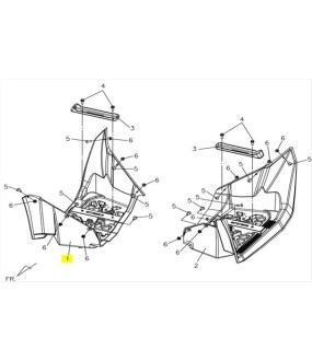 ΠΑΤΩΜΑ ΔΕΞΙΟ QUADLANDER 300 ΑΝΤΑΛΛΑΚΤΙΚΑ