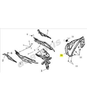 ΜΑΣΚΑ ΔΙΑΚΟΣΜΗΤΙΚΗ (ΜΑΥΡΗ) SYM VF 125