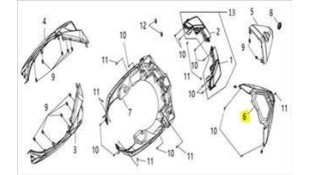 ΓΑΡΝΙΤΟΥΡΑ ΜΑΣΚΑΣ ΔΙΑΚΟΣΜΗΤΙΚΗ (WHITE) SYM VF 185