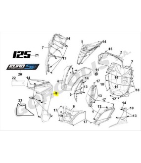 ΠΟΔΙΑ ΕΜΠΡΟΣΘΙΑ ΑΡΙΣΤΕΡΗ SYM SYMPHONY ST