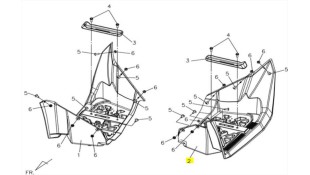 ΠΑΤΩΜΑ ΑΡΙΣΤΕΡΟ SYM QUADLANDER 300