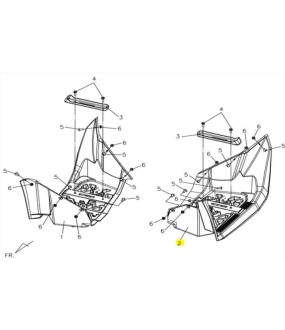 ΠΑΤΩΜΑ ΑΡΙΣΤΕΡΟ SYM QUADLANDER 300