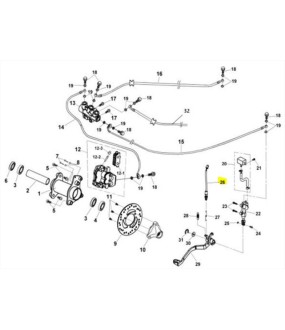 ΒΑΛΒΙΔΑ ΣΤΟΠ ΠΟΔΟΦΡΕΝΟΥ SYM QUADLANDER