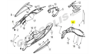 ΦΤΕΡΟ ΕΣΩΤΕΡΙΚΟ SYM VF 185 E4/5