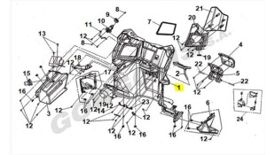 ΠΟΔΙΑ ΕΣΩΤΕΡΙΚΗ SYM JOYRIDE 300
