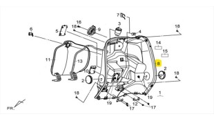 ΠΟΔΙΑ ΕΣΩΤΕΡΙΚΗ ΜΑΥΡΗ BK-5560 SYM FIDDLE III ΑΝΤΑΛΛΑΚΤΙΚΑ