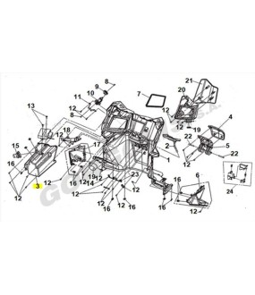 ΑΠΟΘΗΚΕΥΤΙΚΟΣ ΧΩΡΟΣ ΕΣΩΤΕΡΙΚΗΣ ΠΟΔΙΑΣ SYM JOYRIDE 300