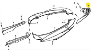 ΧΕΙΡΟΛΑΒΗ ΣΥΝΕΠΙΒΑΤΗ ΑΣΠΡΗ SYM JET 4 50/125 ACCESSORIES