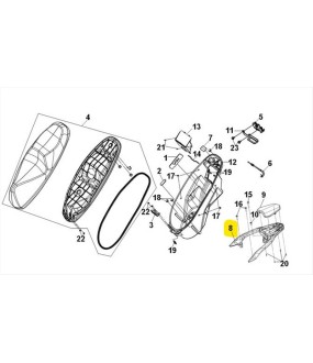 ΧΕΙΡΟΛΑΒΗ ΣΥΝΕΠΙΒΑΤΗ SYM JET14 EVO ACCESSORIES