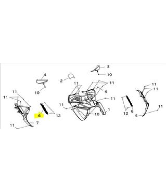 ΓΡΙΛΙΑ ΠΟΔΙΑΣ ΔΕΞΙΑΣ ΕΣΩΤΕΡΙΚΗΣ SYM VF 185 ΑΝΤΑΛΛΑΚΤΙΚΑ ΓΡΙΛΙΑ ΠΟΔΙΑΣ ΔΕΞΙΑΣ ΕΣΩΤΕΡΙΚΗΣ SYM VF 185