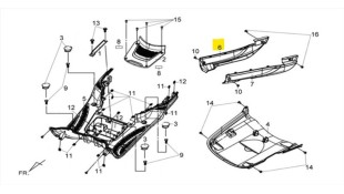 ΚΑΠΑΚΙ ΠΛΑΙΣΙΟΥ ΔΕΞΙΟ (BK-007U) SYM FIDDLE 50/125/200 SPARE PARTS