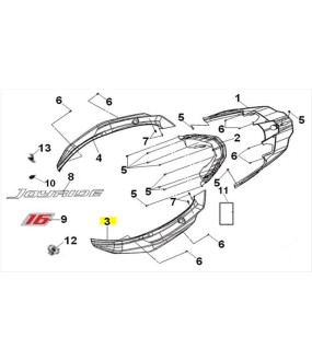 ΚΑΠΑΚΙ ΣΕΛΛΑΣ ΑΡΙΣΤΕΡΟ SYM JOYRIDE 300