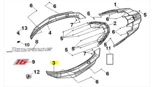 ΚΑΠΑΚΙ ΣΕΛΛΑΣ ΑΡΙΣΤΕΡΟ SYM JOYRIDE 300