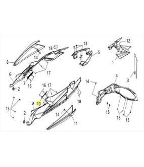 ΓΡΙΛΙΑ ΚΑΠΑΚΙΟΥ ΣΕΛΛΑΣ ΑΡΙΣΤΕΡΟ SYM VF 185