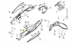 ΓΡΙΛΙΑ ΚΑΠΑΚΙΟΥ ΣΕΛΛΑΣ ΑΡΙΣΤΕΡΟ SYM VF 185