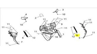 ΓΡΙΛΙΑ ΠΟΔΙΑΣ ΑΡΙΣΤΕΡΗΣ ΕΣΩΤΕΡΙΚΗΣ SYM VF 185