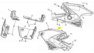 ΚΑΠΑΚΙ ΠΛΑΙΣΙΟΥ ΑΡΙΣΤΕΡΟ SYM QUADRAIDER 600