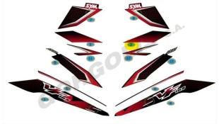 ΑΥΤΟΚΟΛΛΗΤΟ ΚΑΠΑΚΙΟΥ ΣΕΛΛΑΣ ΑΡΙΣΤΕΡΟ (BLACK/RED) SYM VF 185 E4/E5