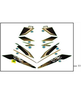 ΑΥΤΟΚΟΛΛΗΤΟ ΚΑΠΑΚΙΟΥ ΣΕΛΛΑΣ ΔΕΞΙΟ ΚΑΤΩ Α (BLACK/YELLOW) SYM VF 185 E5