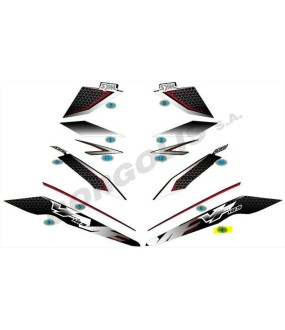 ΑΥΤΟΚΟΛΛΗΤΟ ΚΑΠΑΚΙΟΥ ΣΕΛΛΑΣ ΑΡΙΣΤΕΡΟ ΚΑΤΩ Α (BLACK/WHITE) SYM VF 185