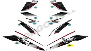 ΑΥΤΟΚΟΛΛΗΤΟ ΚΑΠΑΚΙΟΥ ΣΕΛΛΑΣ ΑΡΙΣΤΕΡΟ ΚΑΤΩ Α (BLACK/WHITE) SYM VF 185