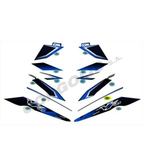 ΑΥΤΟΚΟΛΛΗΤΟ ΚΑΠΑΚΙΟΥ ΣΕΛΛΑΣ ΑΡΙΣΤΕΡΟ ΚΑΤΩ Β (BLACK/BLUE) SYM VF 185