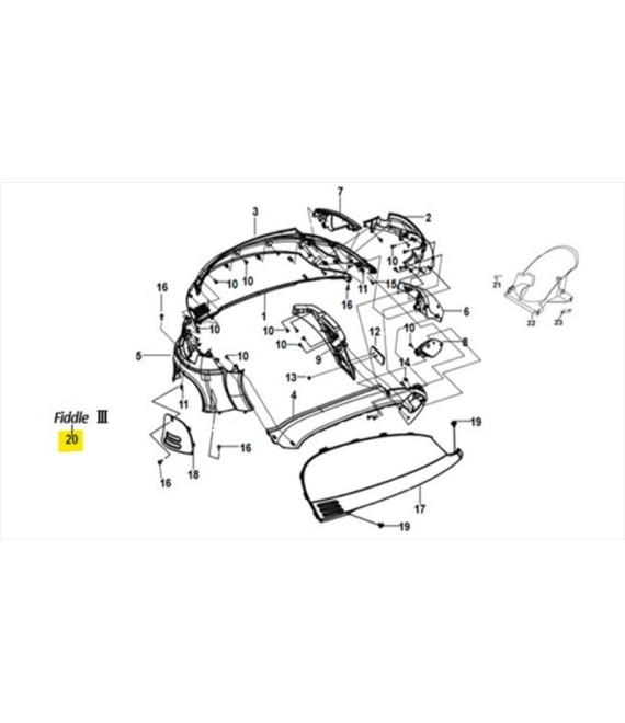 ΑΥΤΟΚΟΛΛΗΤΟ ΣΕΛΛΑΣ ΑΡΙΣΤΕΡΟ-ΔΕΞΙΟ ''Fiddle III'' ΚΟΚΚΙΝΟ ΑΝΑΓΛΥΦΟ SYM FIDDLE III 50/125/200 SPARE PARTS ΑΥΤΟΚΟΛΛΗΤΟ ΣΕΛΛΑΣ ΑΡΙΣΤΕΡΟ-ΔΕΞΙΟ ''Fiddle III'' ΚΟΚΚΙΝΟ ΑΝΑΓΛΥΦΟ SYM FIDDLE III 50/125/200 SPARE PARTS