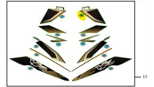 ΑΥΤΟΚΟΛΛΗΤΟ ΕΜΠΡΟΣΘΙΑΣ ΠΟΔΙΑΣ ΑΡΙΣΤΕΡΟ ΚΑΤΩ SYM VF 185 E5