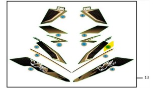 ΑΥΤΟΚΟΛΛΗΤΟ ΕΜΠΡΟΣΘΙΑΣ ΠΟΔΙΑΣ ΑΡΙΣΤΕΡΟ ΑΝΩ SYM VF 185 E5