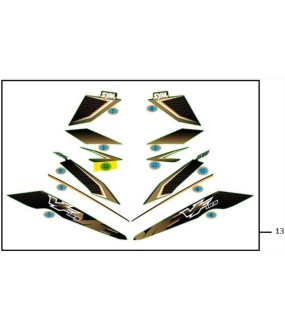 ΑΥΤΟΚΟΛΛΗΤΟ ΦΤΕΡΟΥ ΔΕΞΙΟ SYM VF 185 E5