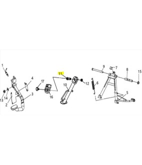 ΒΙΔΑ ΠΛΑΙΝΟΥ ΣΤΑΝΤ SYM VF 185 E5+ SPARE PARTS