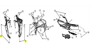 ΚΛΙΠΣ ΠΛΑΣΤΙΚΩΝ 6MM (ΚΟΥΜΠΩΤΟ ΜΑΥΡΟ) SYM VF 185 E5+ SPARE PARTS