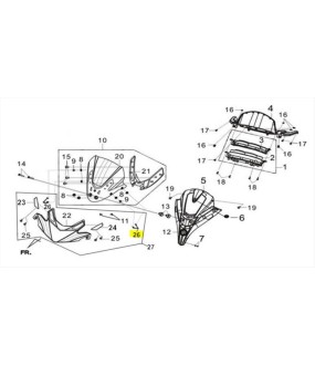 ΒΙΔΑ 6MM SYM GTS 300/250