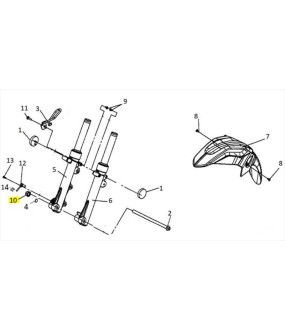 ΠΑΞΙΜΑΔΙ ΑΞΟΝΑ SYM VF 185 E5+ SPARE PARTS