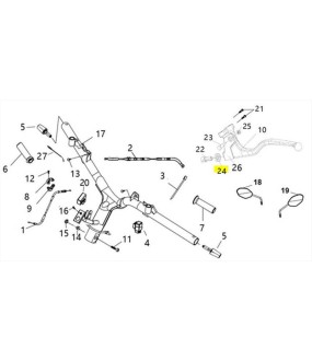 ΠΑΞΙΜΑΔΙ ΡΕΓΟΥΛΑΤΟΡΟΥ ΒΙΔΑΣ SYM VF 185 E5+ SPARE PARTS