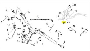 ΠΑΞΙΜΑΔΙ ΡΕΓΟΥΛΑΤΟΡΟΥ ΒΙΔΑΣ SYM VF 185 E5+ SPARE PARTS