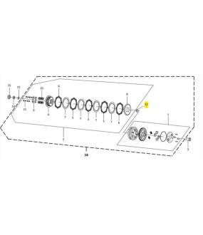ΡΟΔΕΛΑ ΑΜΠΡΑΓΙΑΖ 17mm SYM VF 185